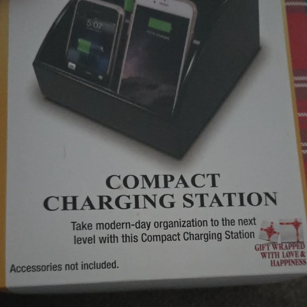 Compact Charging Station - Black